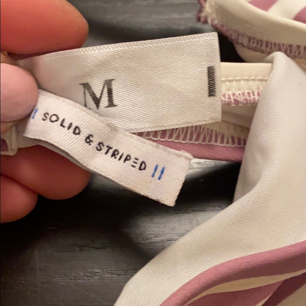 Solid & Striped Bikini Set - Picture 4 of 4